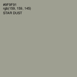 #9F9F91 - Star Dust Color Image